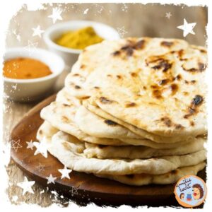 Indisches Naan Brot ohne Hefe Rezept