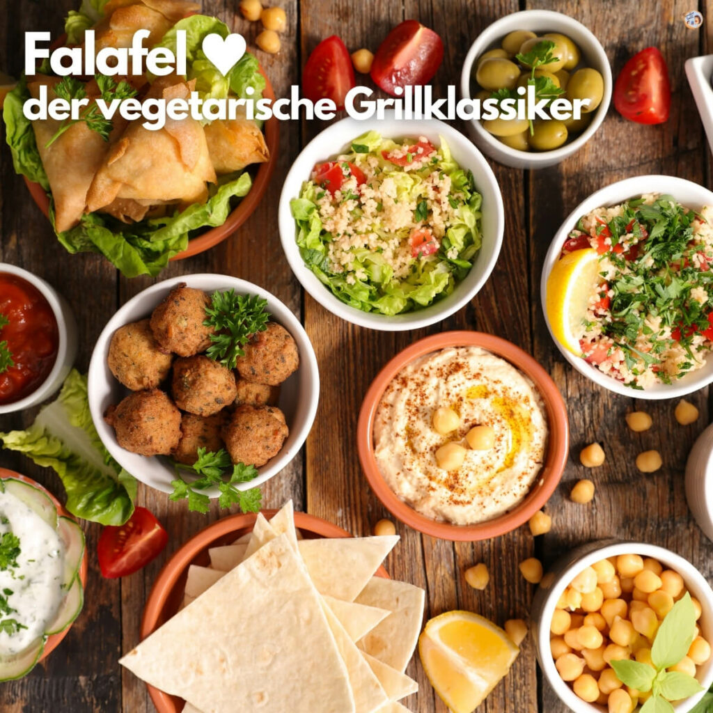 Falafel zum Grillen