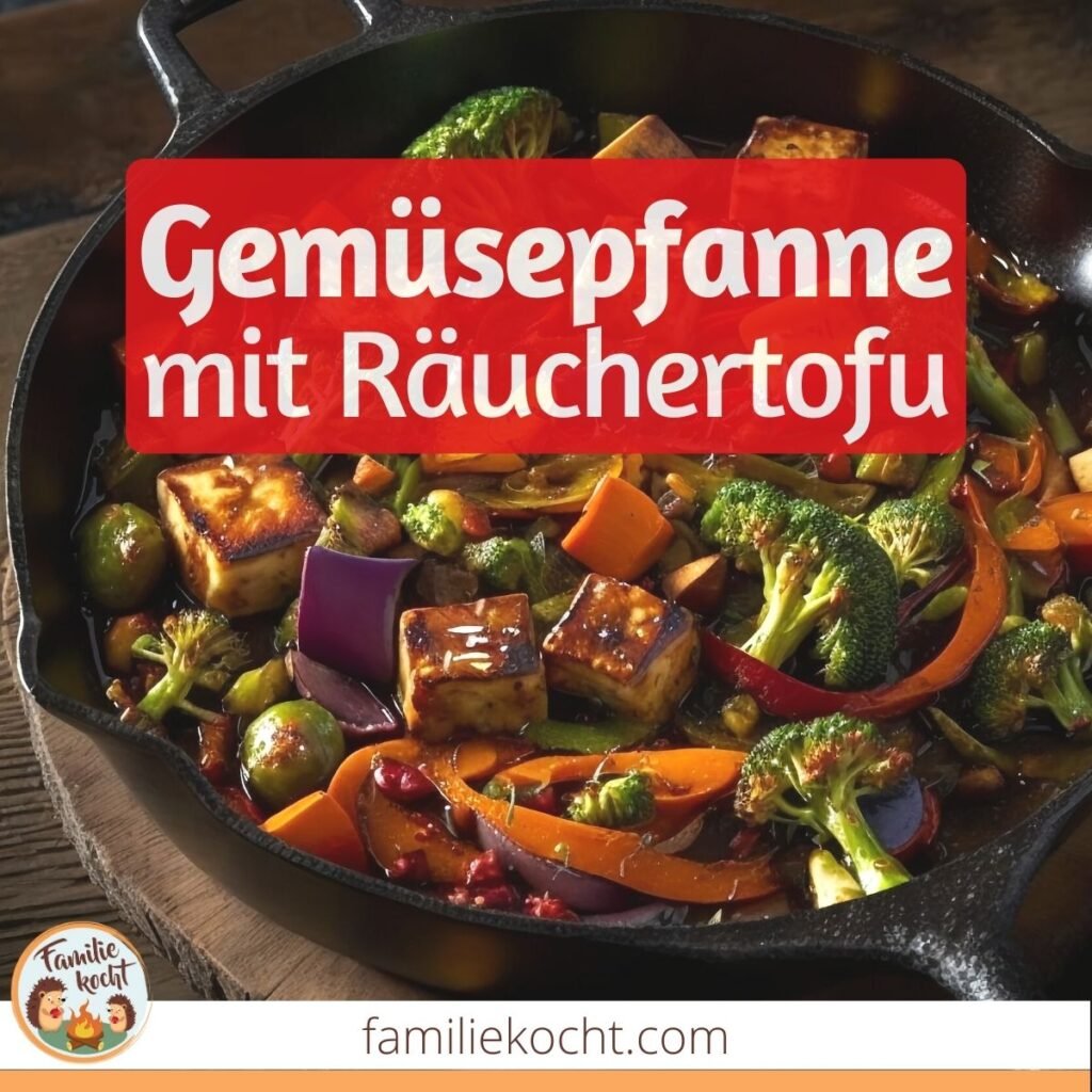 Gemüsepfanne mit Räuchertofu