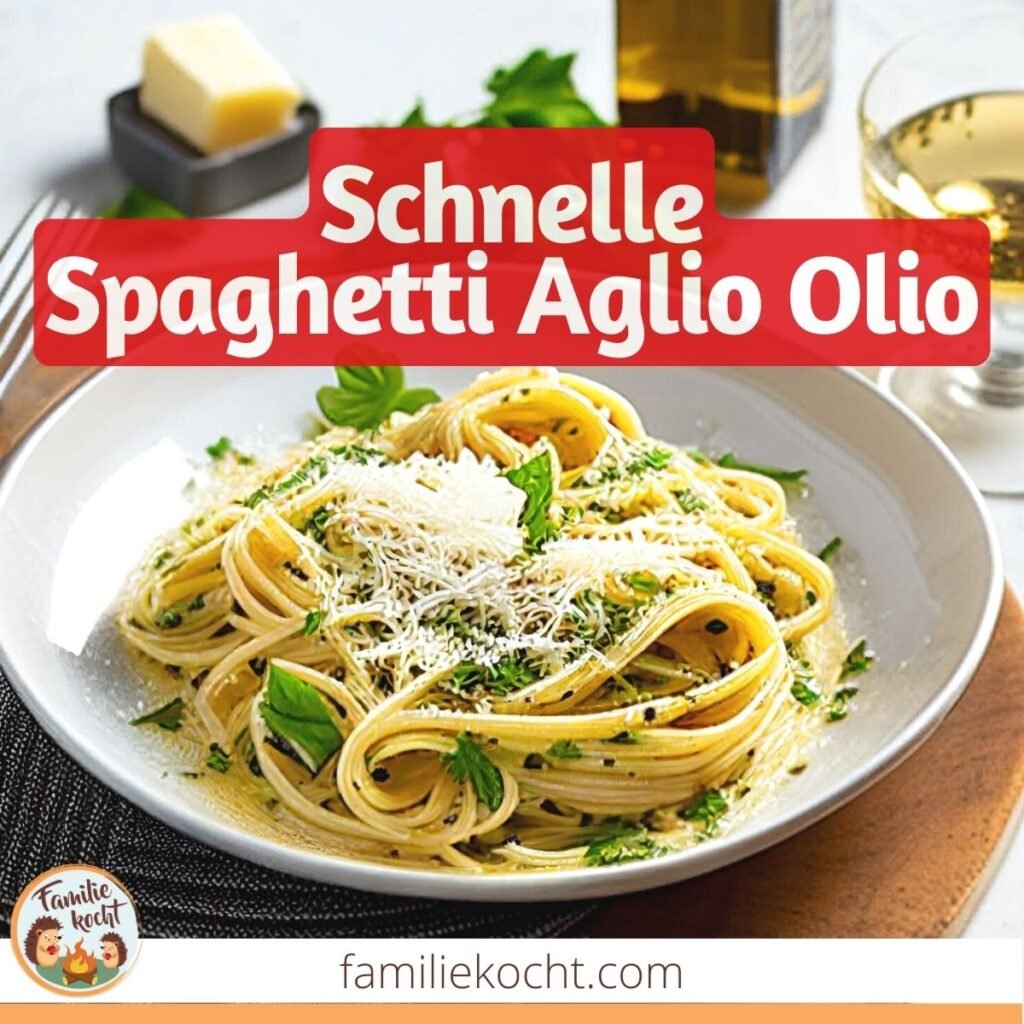 Schnelle Spaghetti Aglio Olio