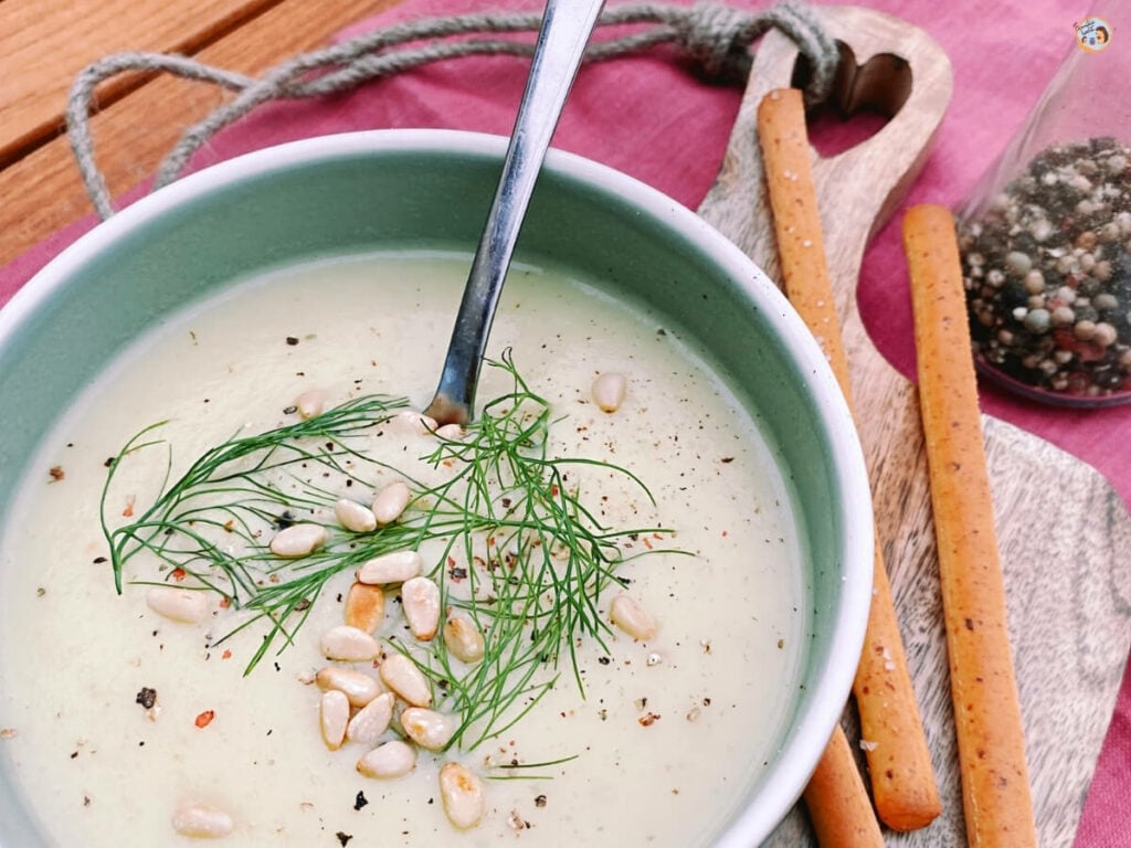 Fenchel Kartoffel Cremesuppe vegan schnell &amp; lecker