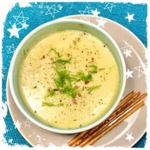 Vegane Fenchel Kartoffel Cremesuppe Rezept