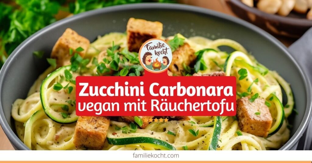 Vegane Zucchini Carbonara OG