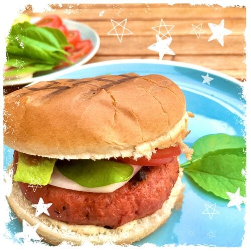 Veggie Burger vegan Grillen Rezept