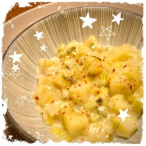 Lauchcreme Kartoffelpfanne Rezept