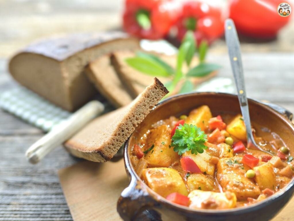 Veganes Gulasch ohne Tofu