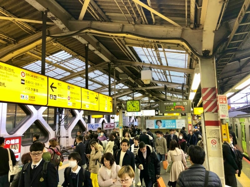 14 Shinjuku Jamanote Line