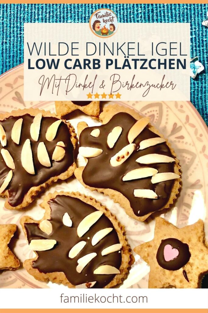 Low Carb Plätzchen Wilde Dinkel Igel