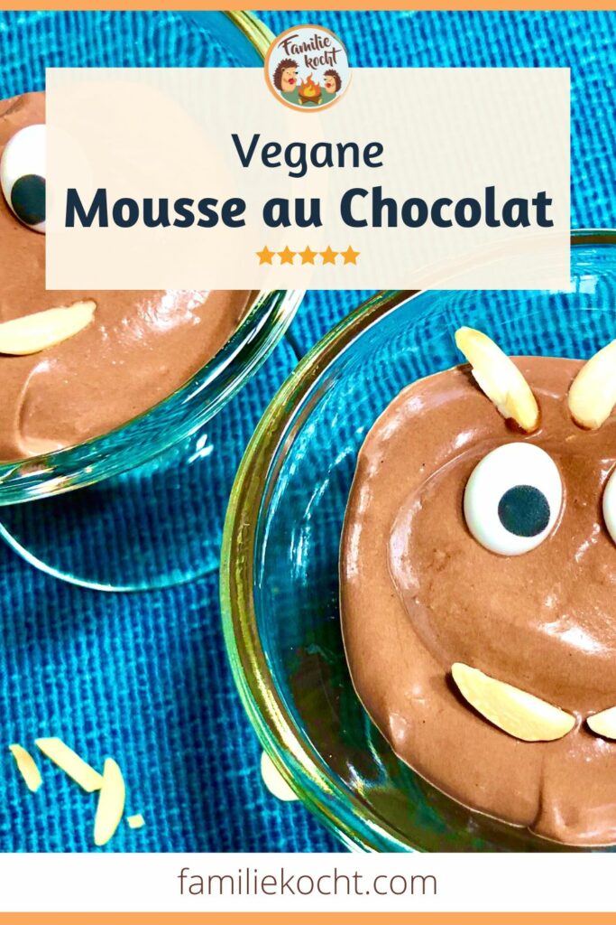 Mousse au Chocolat vegan Pin