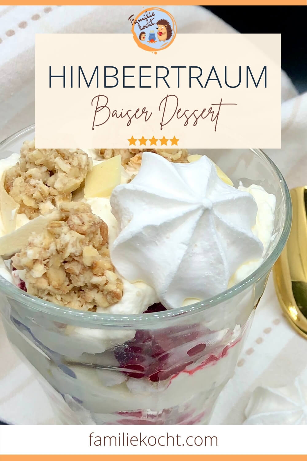 Himbeertraum Dessert Pin