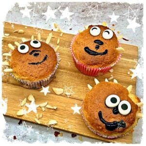 Mandel Igel Muffins Rezept