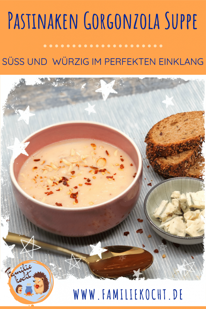 Pastinaken Gorgonzola Suppe Pin