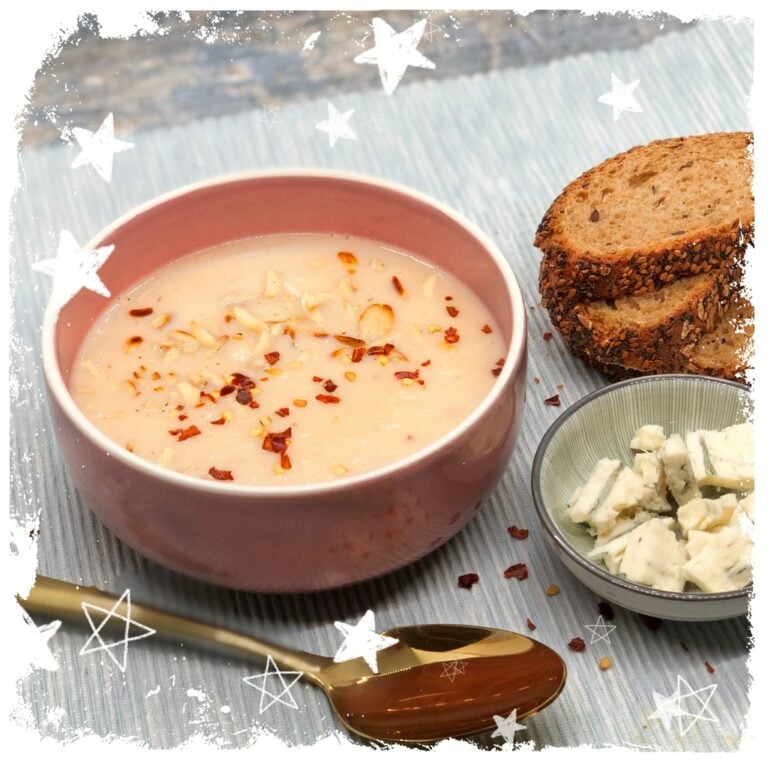 Pastinaken Gorgonzola Suppe - süß &amp; würzig rund (Rezept)