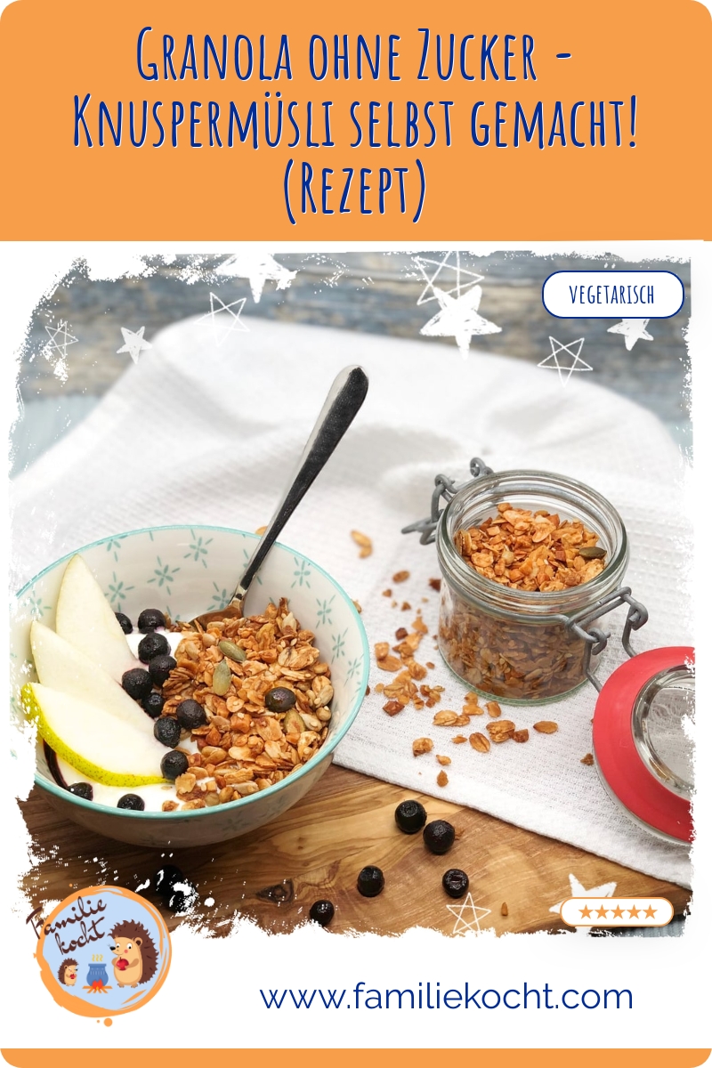 Granola ohne Zucker