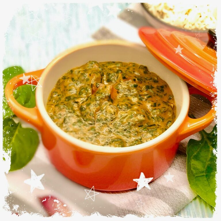 Indisches Palak Paneer mit Räuchertofu Rezept