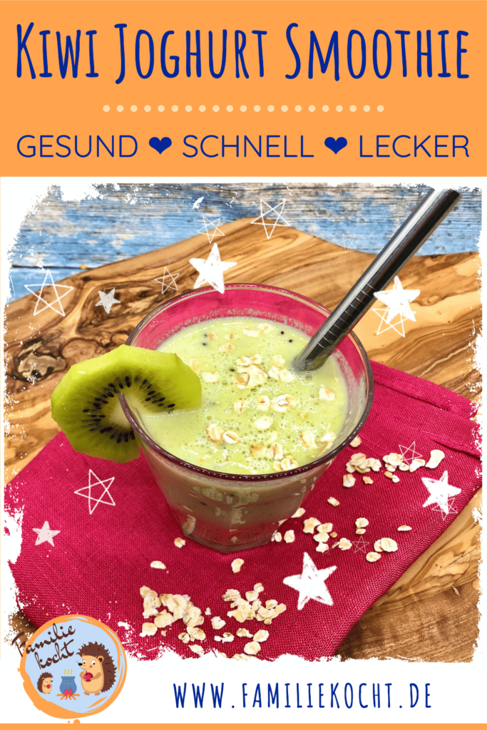 Kiwi Joghurt Smoothie Pin