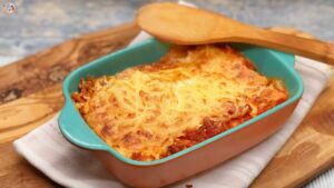 Vegane Lasagne mit veganem Hack