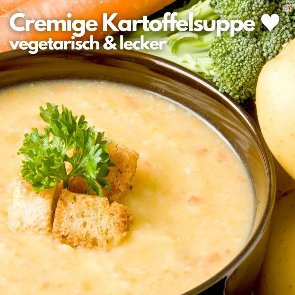 cremige Kartoffelsuppe vegetarisch