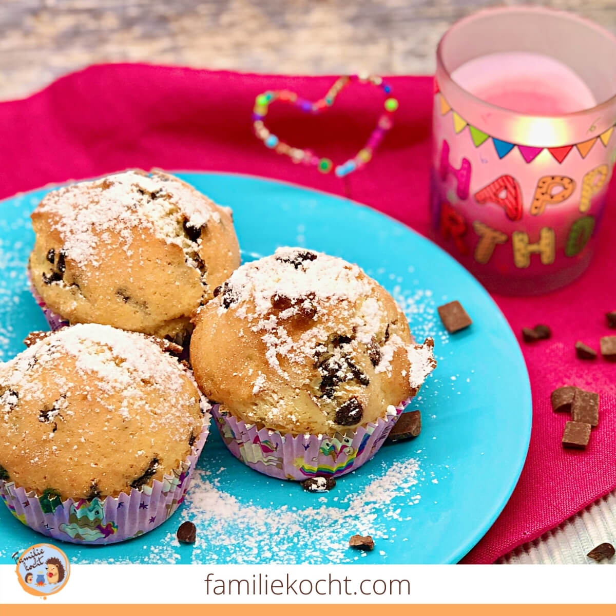 Joghurt Muffins | frisch &amp; lecker selbstgemacht ♥ für Kinder
