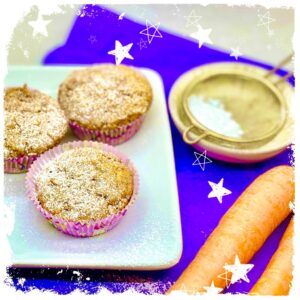 Gesunde Karotten Muffins ohne Ei Rezept