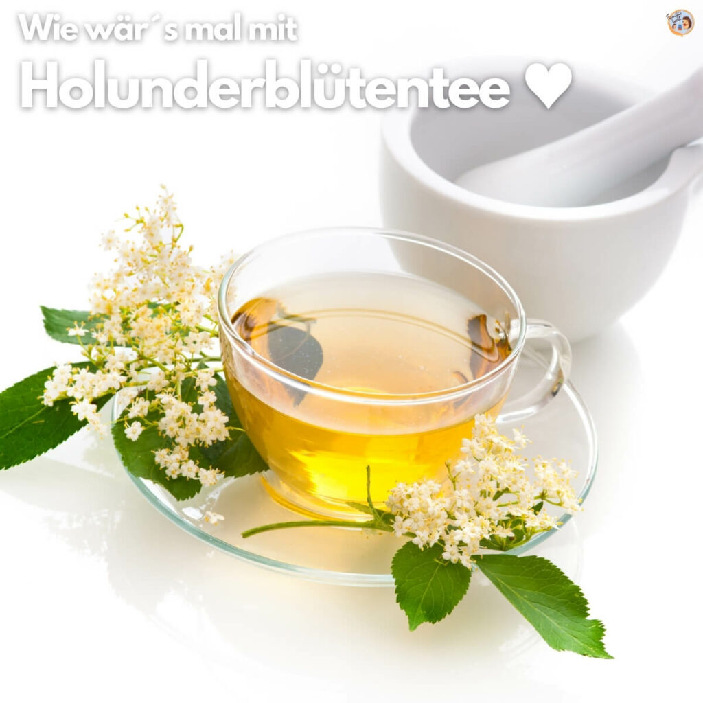 Holunderblütentee