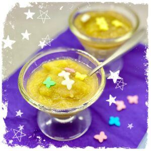 Rhabarberkompott auf Vanillesahne Rezept