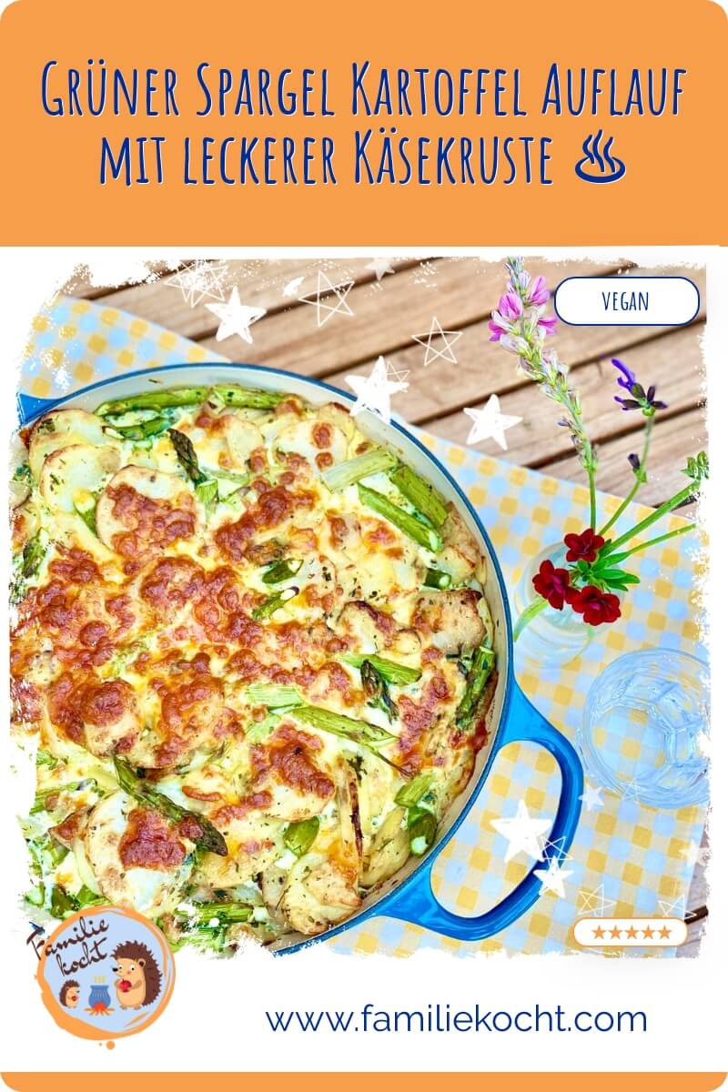 Grüner Spargel Auflauf