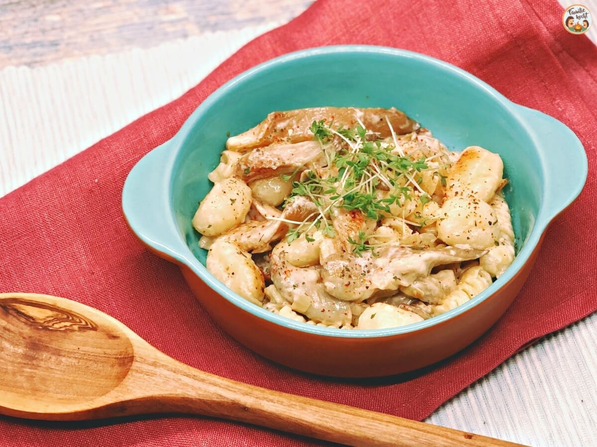 Nudelpfanne mit Austernpilzen ♥ in 20 Min schnell und lecker