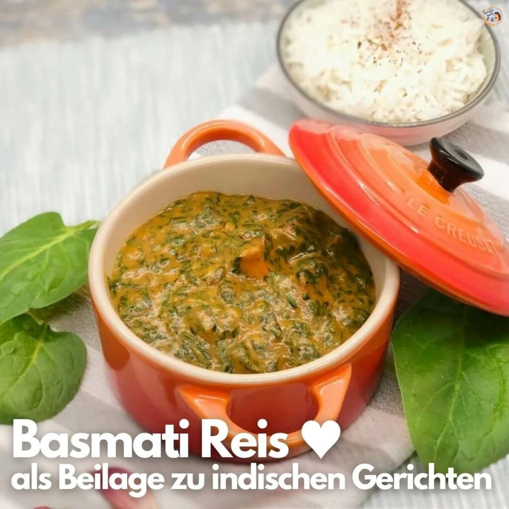 Basmati Reis als Beilage