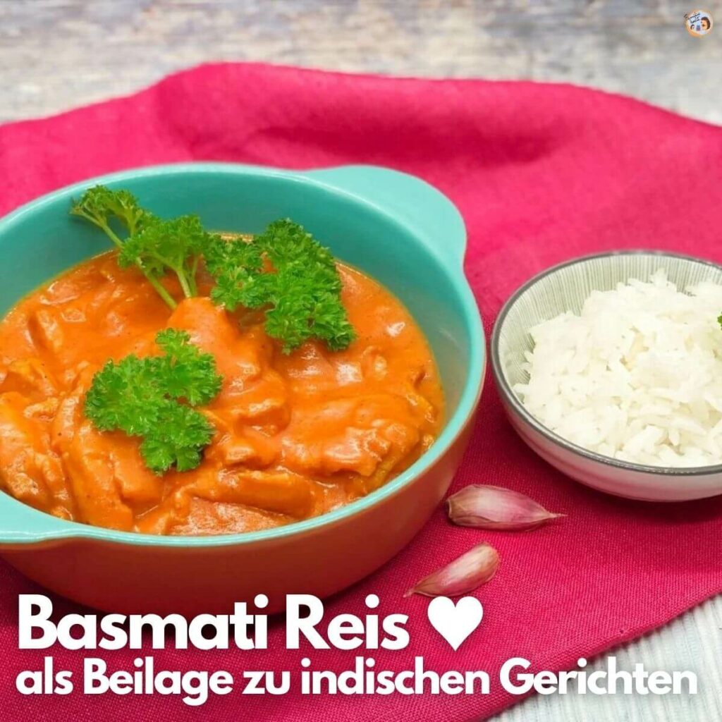 Basmatireis als Beilage