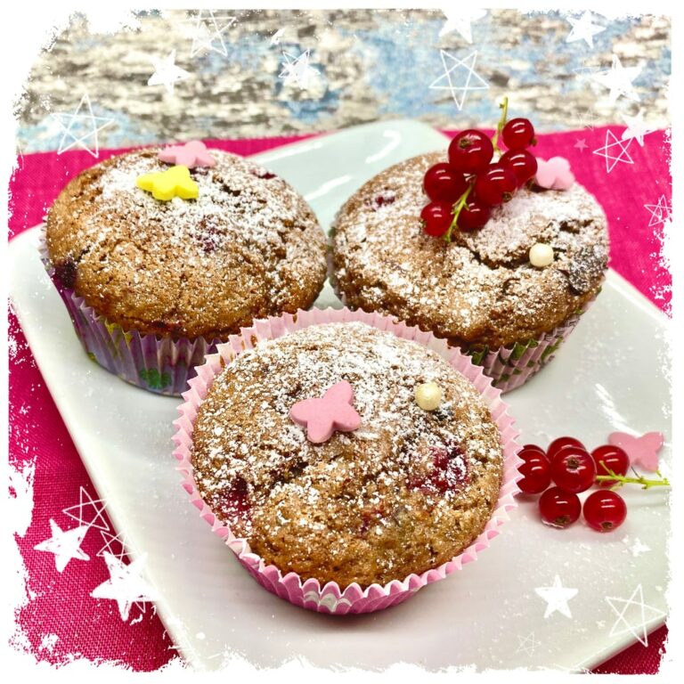 Johannisbeer Schoko Muffins Rezept