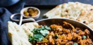 Paneer Naan - Naan Brot mit Käse