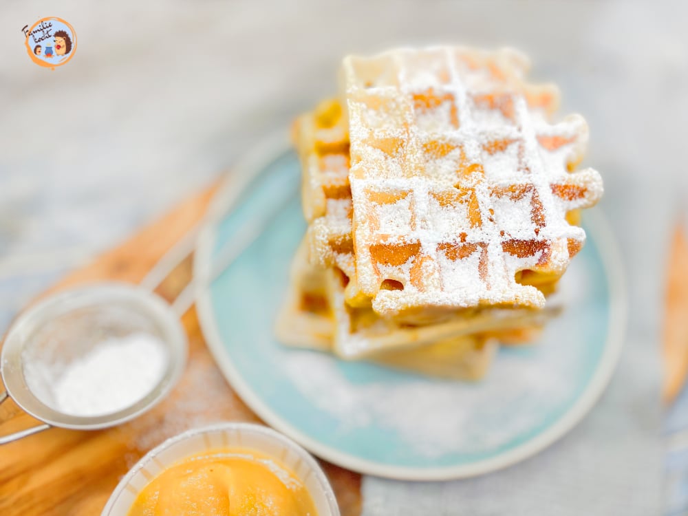 Vegane Waffeln ohne Ei 1