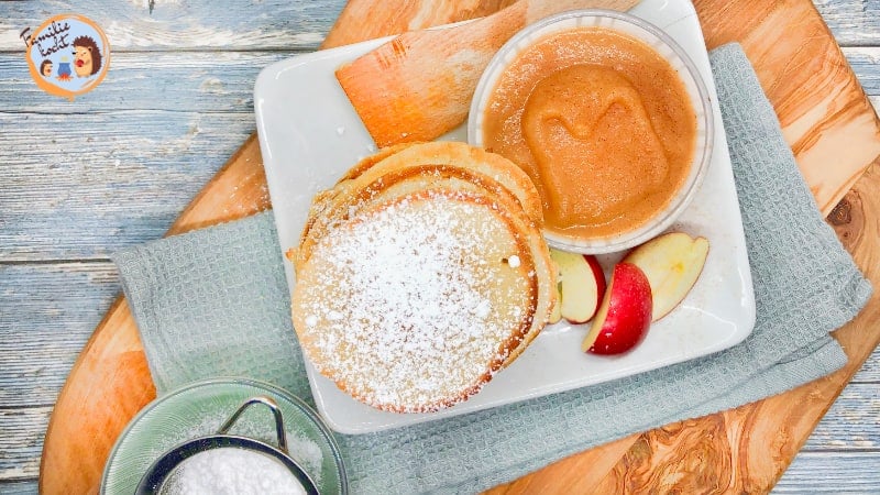 Holländische Mini Pfannkuchen Poffertjes