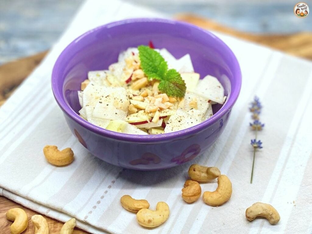 Rettichsalat mit Apfel und Joghurt