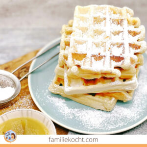 Vegane Waffeln ohne Ei