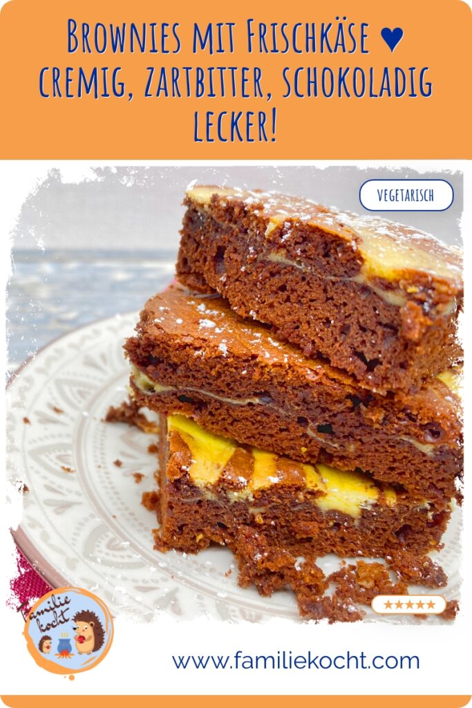 Brownies mit Frischkäse