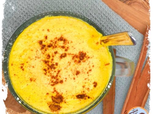 Golden Milk Turmeric Latte Creamy Spicy Simply Delicious 