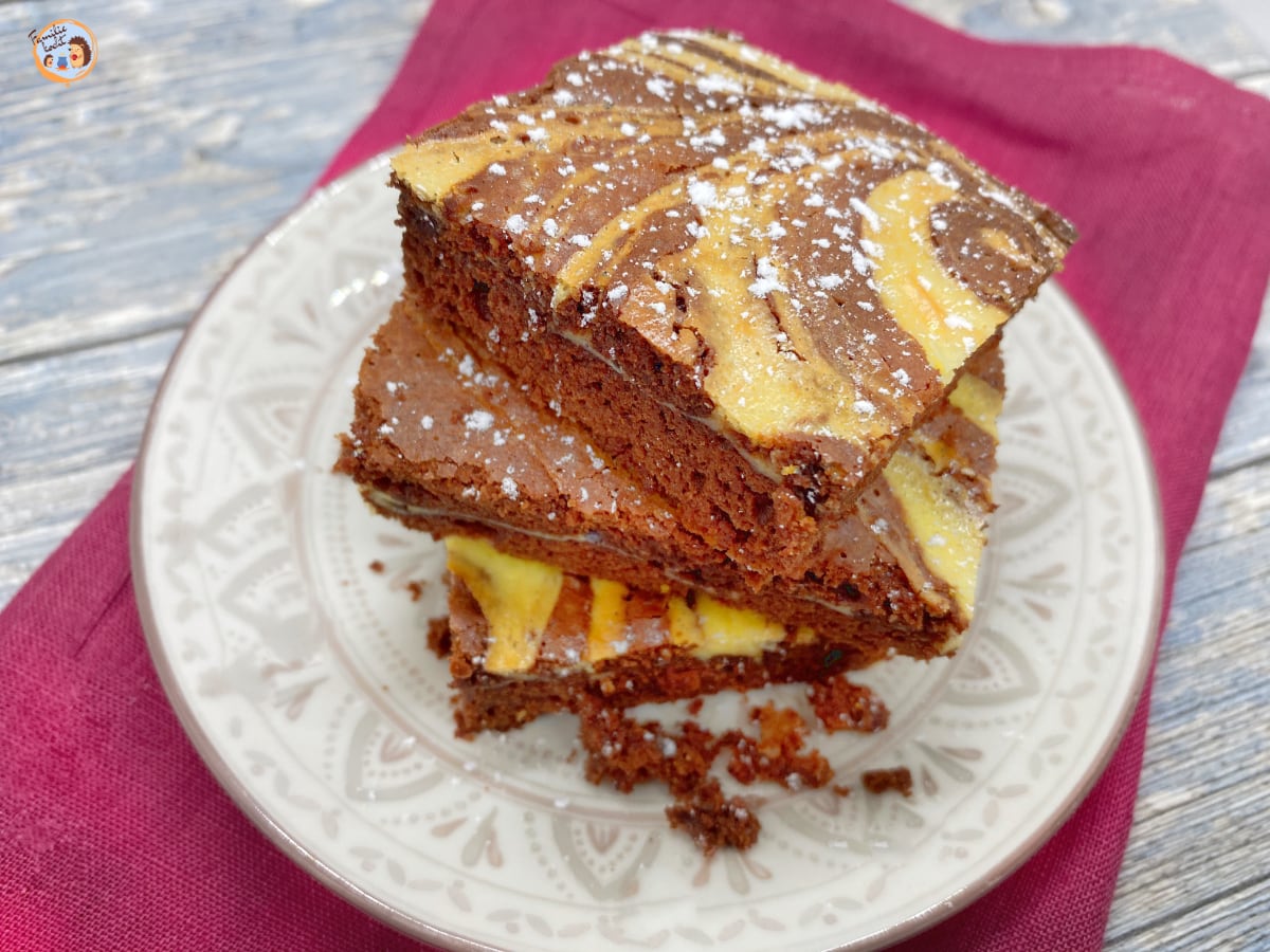 Brownies mit Frischkäse