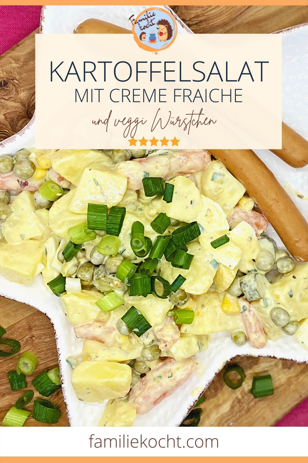 Kartoffelsalat mit Creme Fraiche