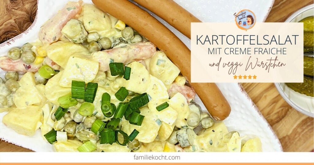 Kartoffelsalat mit Creme Fraiche