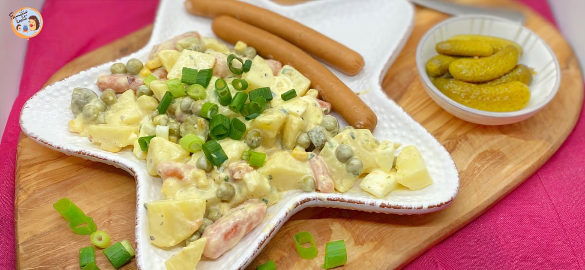 Kartoffelsalat mit Creme Fraiche