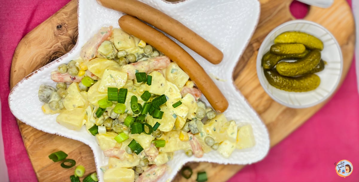 Vegi Würstchen mit Kartoffelsalat
