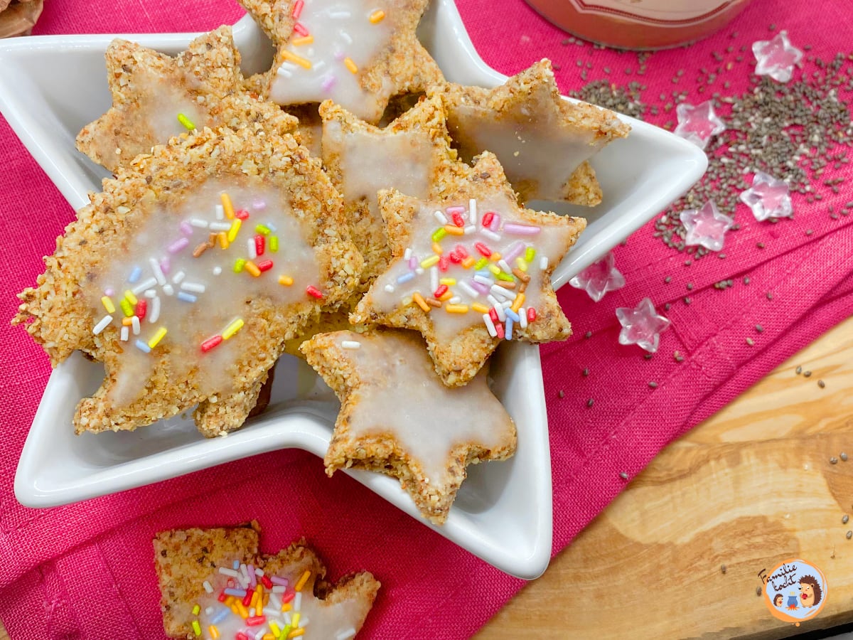 Zimtsterne backen Rezept