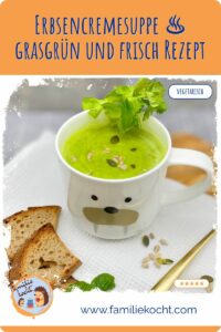 Erbsencremesuppe