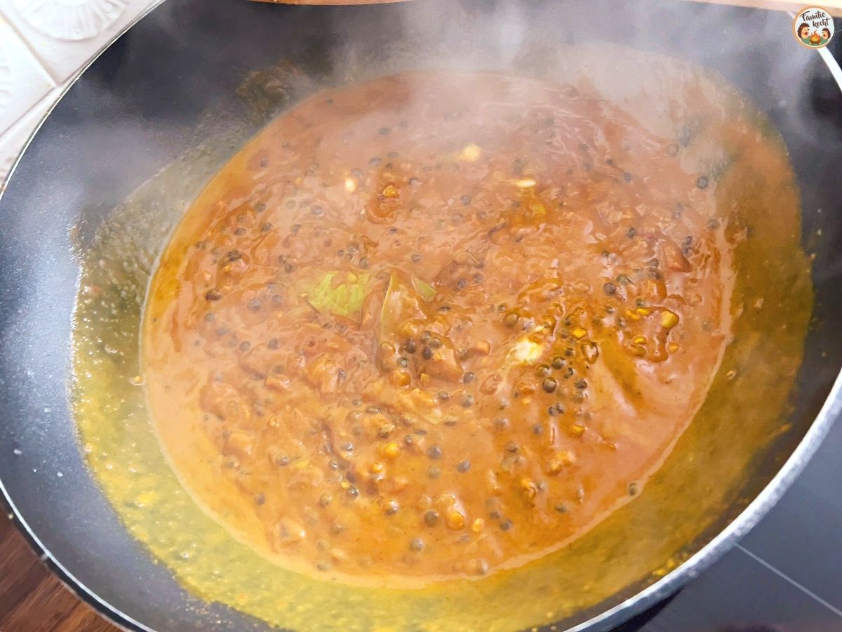 Dal Makhani Rezept ♥ indische Beluga Linsen in cremiger Soße Dal Makhani Rezept ♥ indische Beluga Linsen in cremiger Soße