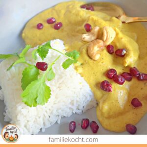 Chicken Korma vegetarisch