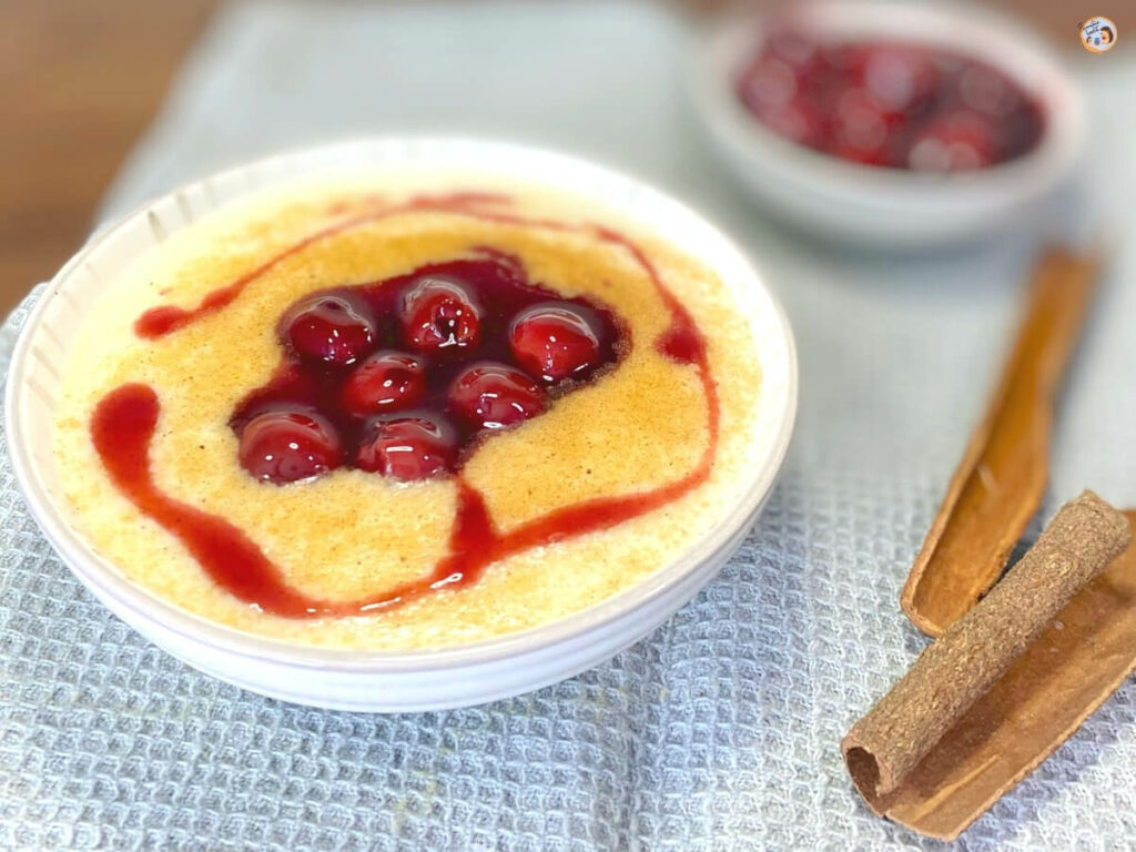 Grießbrei mit Kirschen Rezept