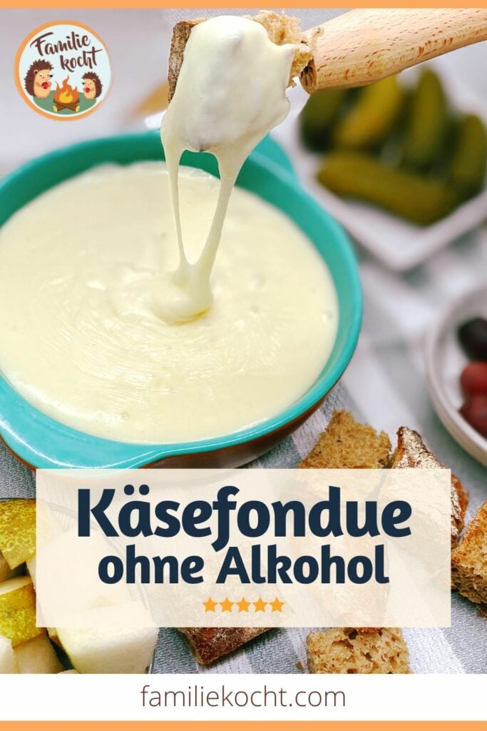 Käsefondue ohne Alkohol Pin