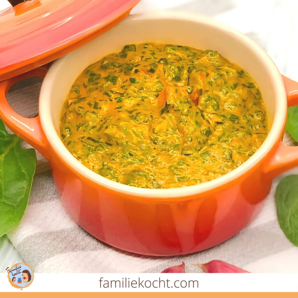 Palak Paneer mit Tofu